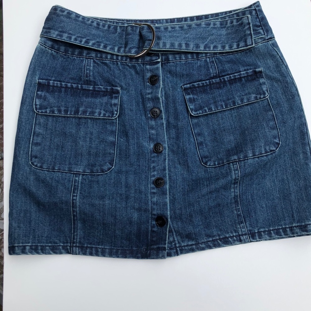 Denim mini skirt - Picture 4 of 5